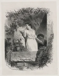 Auf dem Balkon