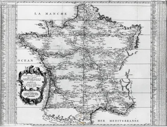 Karte von Frankreich, Frankreich