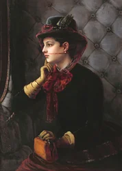 Die Abreise, 1885