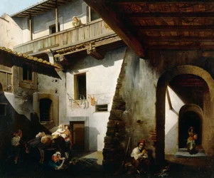 Im Gasthaus mit Bauern