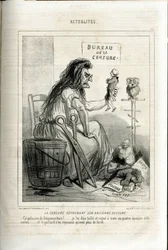 Illustration von Cham (1819-1879) in Le Charivari