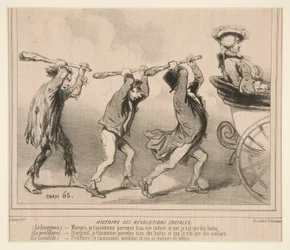 Geschichte der sozialen Revolutionen, aus Le Charivari