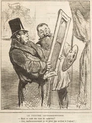 Der impressionistische Maler: Mais ce sont des tons de cadavre