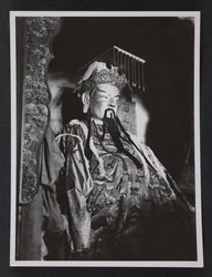 Statue von Gesar im Gesar-Tempel, Shigatse