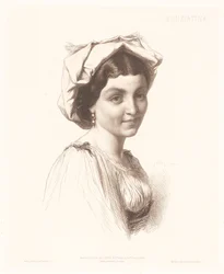 Porträt einer italienischen Frau