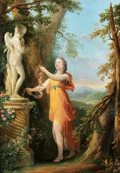 Charles André van Loo Das Opfer an die Liebe