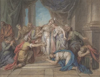 Joseph wird von seinen Brüdern erkannt, 18. Jahrhundert