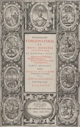 Frontispiz für Evangelicus Concionatoris, et Novi Hominis Institutionis