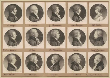 Saint-Mémin Sammlung von Porträts, Gruppe 21
