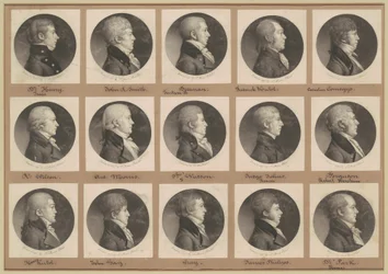 Saint-Mémin Sammlung von Porträts, Gruppe 22