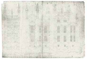 Zeichnung für das Parlament, ca. 1836-40
