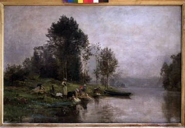 Nebliger Morgen an der Oise
