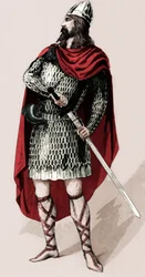 Französischer Ritter Roland von Roncevaux