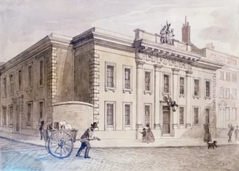 Die neue Halle der Rüstungs- und Messingarbeiter, 1850