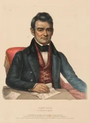 JOHN ROSS. Ein Cherokee-Häuptling, aus Geschichte der Indianerstämme Nordamerikas
