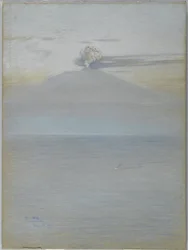 Ansicht des Vesuvs: Effekt 11:25 Uhr, 21. Dezember 1913