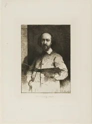 Porträt von Daubigny