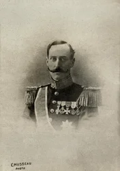 Porträt des norwegischen Königs Haakon VII