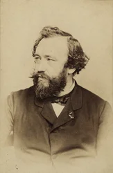 Porträt von Adolphe Sax 1814-1894, ca. 1860