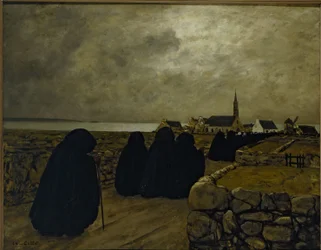 Stille Messe im Winter (Bretagne)
