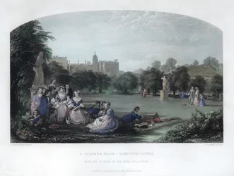 Ein Sommermittag: Hampton Court
