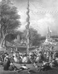 Der Maibaum, 1866