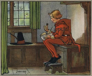 Kleiner Jack Horner (Farblithografie)