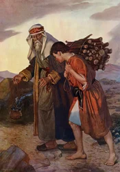 Abraham opfert Isaak