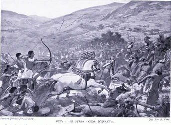 Sety I in Syrien (XIX. Dynastie), c.1920