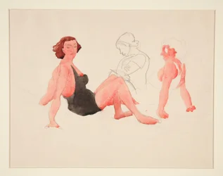 Drei Frauen am Strand, Provincetown