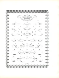 Kalligraphische Federverzierungen - Fortsetzung der ersten Serie