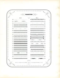 Sammlung von Zierrahmen und Vignetten
