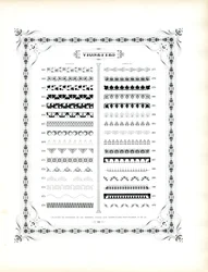 Ornamentale Ränder und Vignetten, Corps 20 (Fortsetzung)