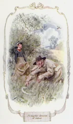 Eine besondere Arbeitsteilung (Farblithografie)