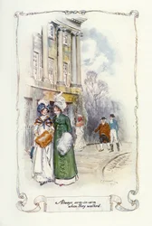 Immer Arm in Arm, wenn sie gingen (Illustration)