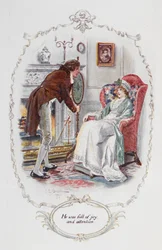 Er war voller Freude und Aufmerksamkeit, Illustration zu 