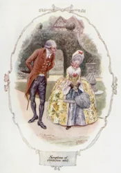 Symptome einer Flirterei