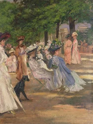 Figuren im Hyde Park