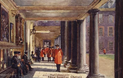 Die Kolonnade, Royal Hospital Chelsea