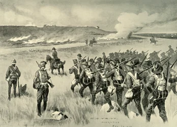 Die City of London Imperial Volunteers bei Doornkop am 29. Mai, 1901
