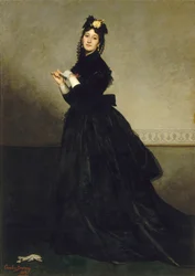 La Dame aux gants Die Dame mit dem Handschuh, 1869