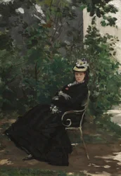 Porträt von Madame Alice Hoschedé, um 1872-78