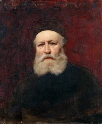 Porträt des Komponisten Charles Gounod, 1818-1893