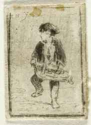 Drehleierspieler