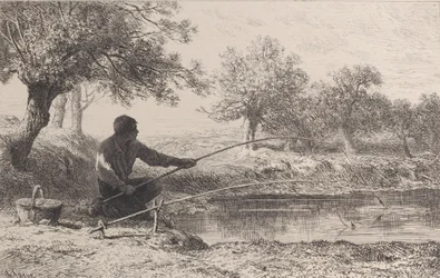 Pêche au Vif, 1864