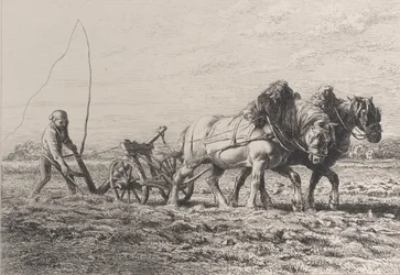 Pflügen, 1864