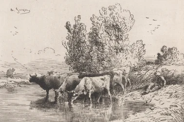 Die Tränke, 1864