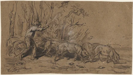 Die Trüffelsammler, ca. 1849