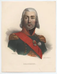 Porträt von Jean-Baptiste Bessières, 1768-1813, Marschall von Frankreich, 1835