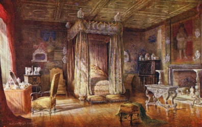 Knole House: Schlafzimmer von König James I.